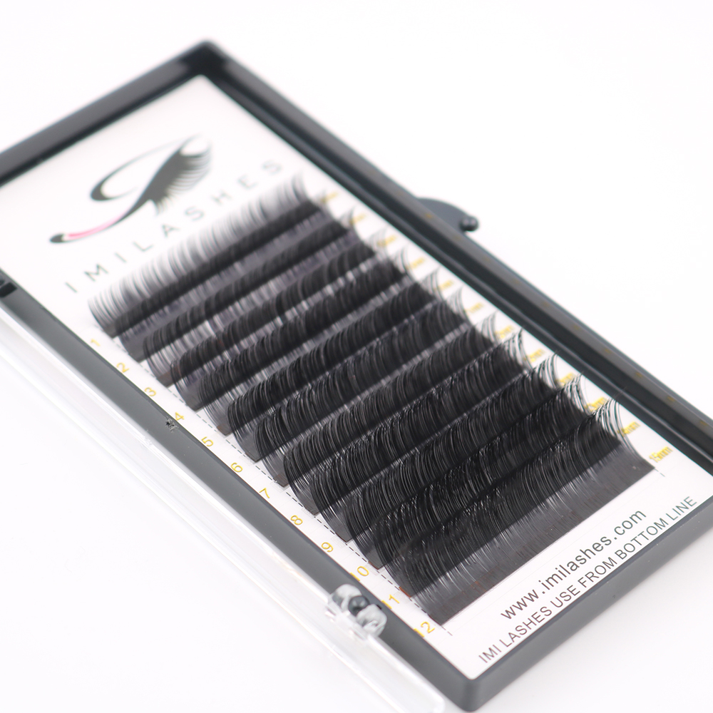 Pure handmade heat bonded eyelash extensions vendor-L